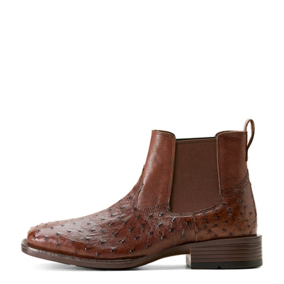 Booker Ultra Exotic - Tabac Brown Full Quill Ostrich Leather