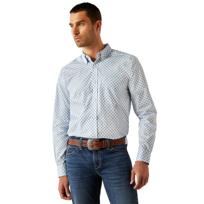 Wrinkle Free Booker Fitted Shirt