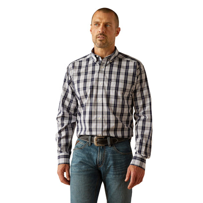 Wrinkle Free Ocean Classic Fit Shirt
