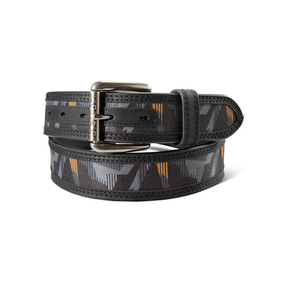 Bold Graphic Inlay Work Belt