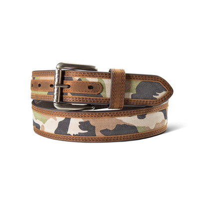 Camo Suede Inlay Work Belt