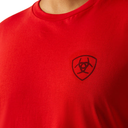 Ariat Etched Buffalo LOTF Flag T-Shirt