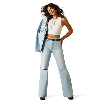 Ultra High Rise Tomboy Wide Jeans