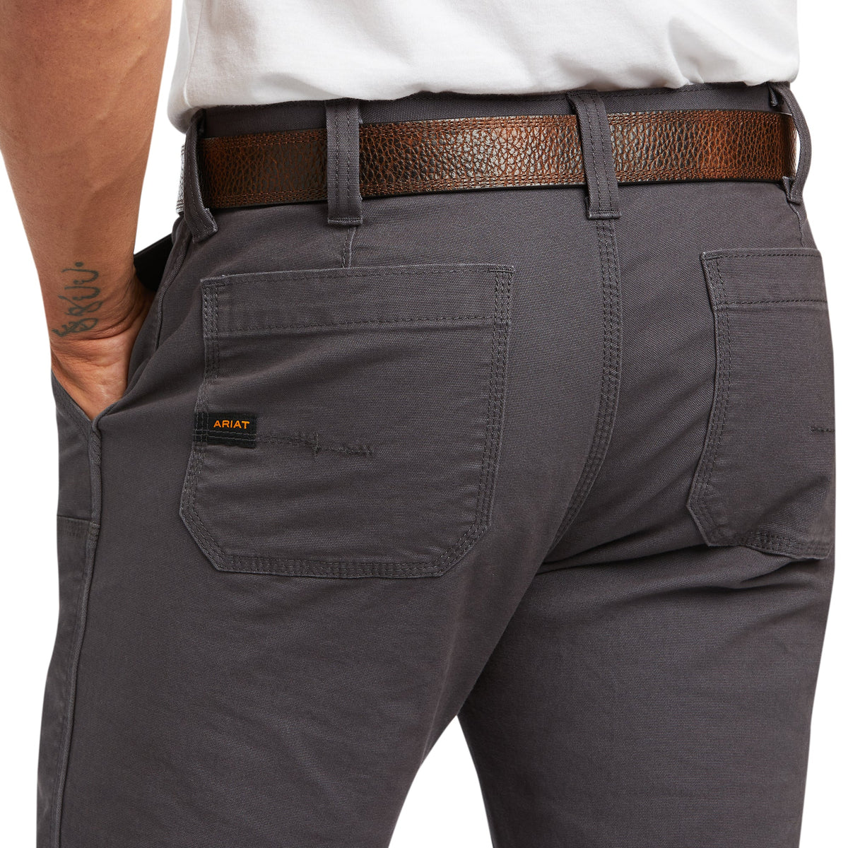 Rebar M7 Slim DuraStretch Made Tough Double Front Straight Pant Ariat