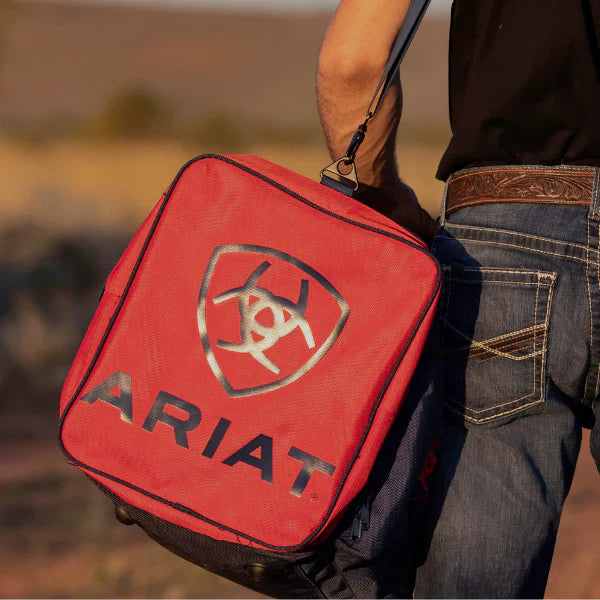  Red Ariat Gear Bag. Wherever your travels take you, sling an Ariat Gear bag over your shoulder and you're ready to go. 
