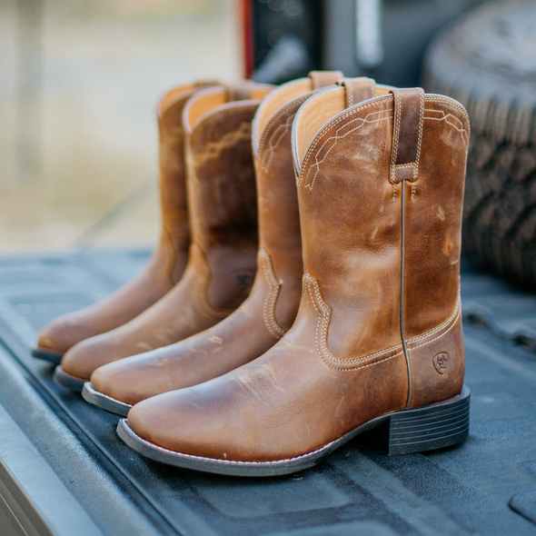 20% Off Distressed Brown Footwear