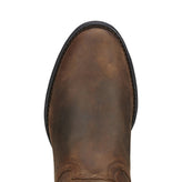 Heritage Roper Distressed Brown toe