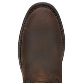 Men's WorkHog Waterproof Composite Toe Work Boots in Oily Distressed Brown, 10001200 Ariat toe