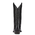 Ariat Men's Heritage Western R Toe Black Deertan 10002218 heel