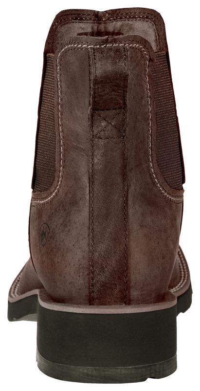 Ariat Men's Ambush Distressed Brown heel