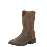 Ariat Men's Heritage Roper Wide Square Toe Powder Brown 10015288