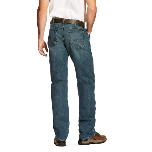 Ariat Men's REBAR M4 Lowrise Bootcut Carbine 10016221 back