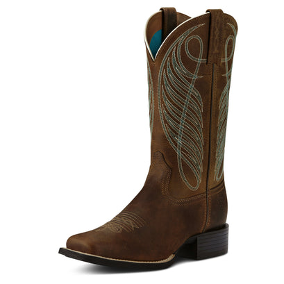 Round Up Wide Square Toe