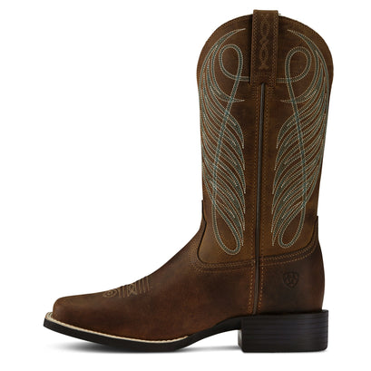 Round Up Wide Square Toe