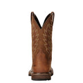 Ariat Men's Groundbreaker Wide Square Toe Brown 10020059 heel