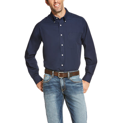 Wrinkle Free Solid Shirt