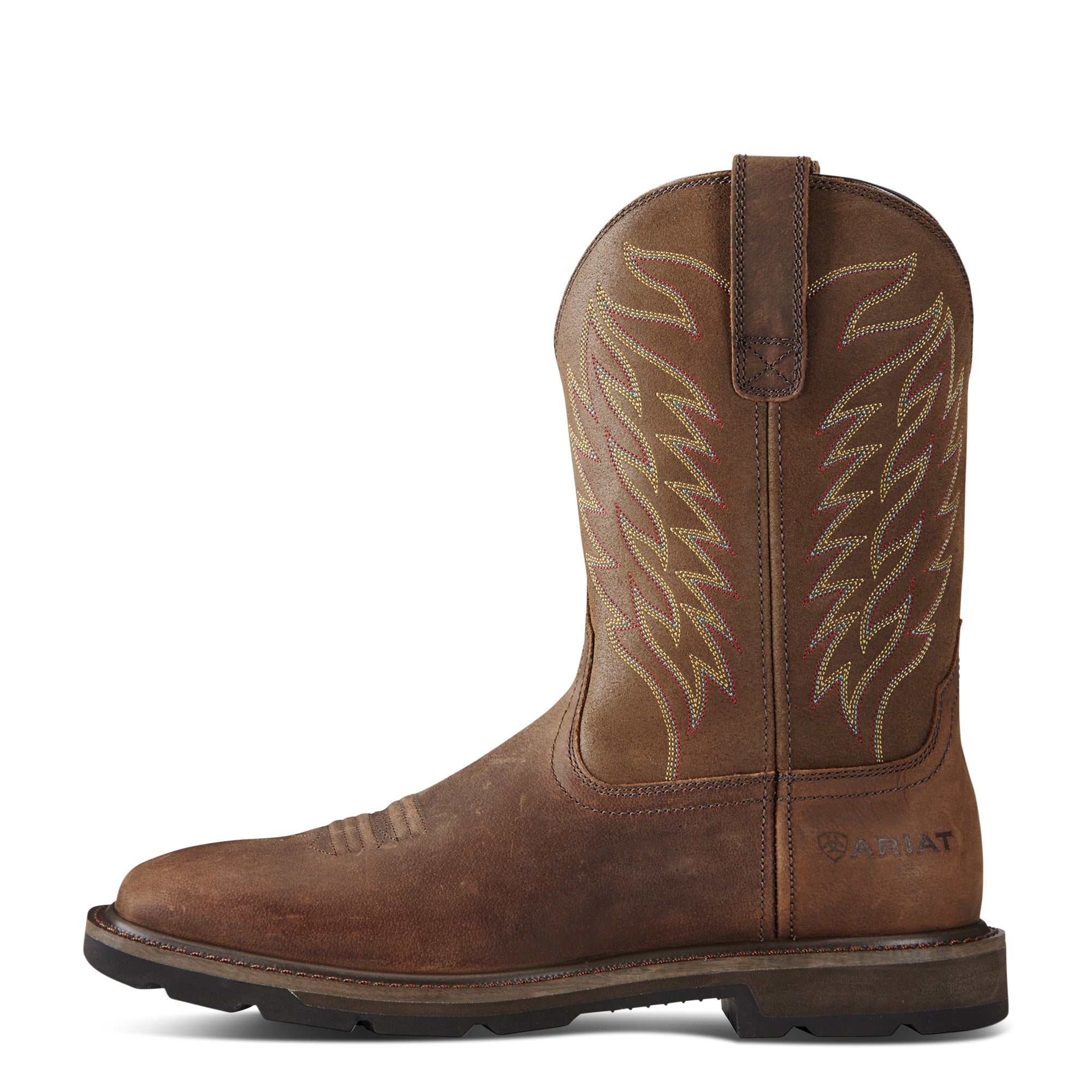 Mens steel toe square toe boots outlet
