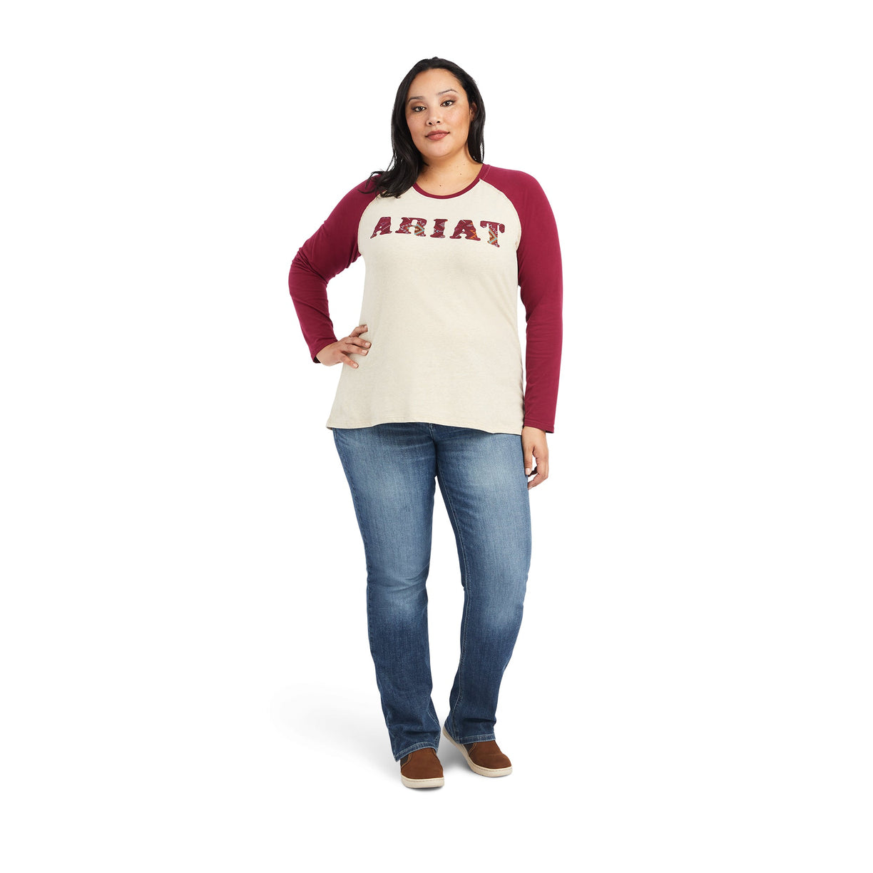 REAL Ariat Baseball Shirt