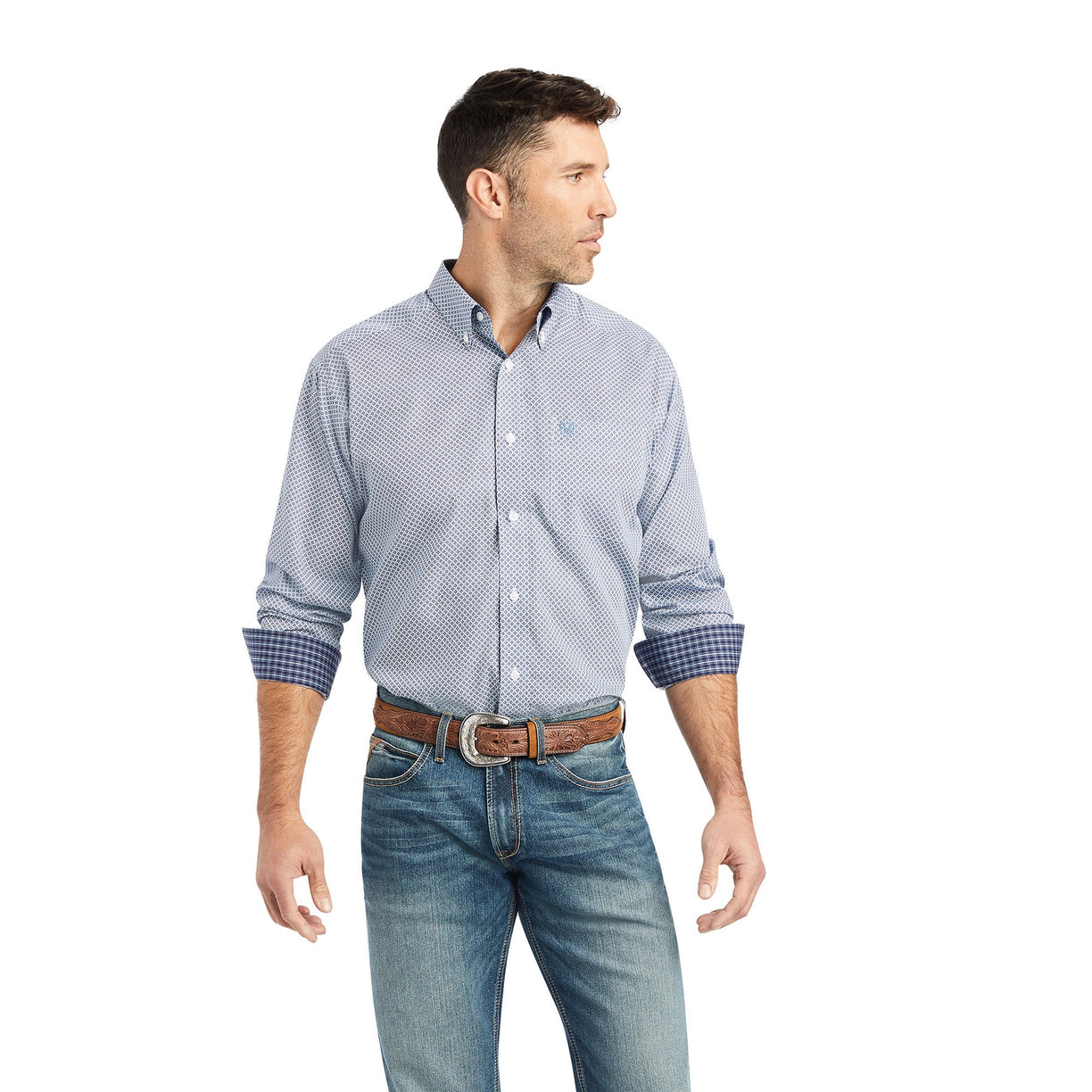 Wrinkle Free Isaac Classic Fit Shirt