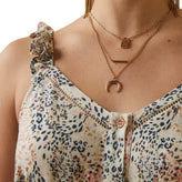 Sweet Spring Print Top