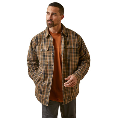 Rebar Flannel Insulated Shirt Jacket