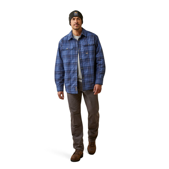 Rebar Flannel Insulated Shirt Jacket