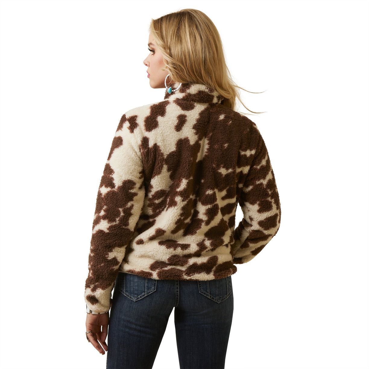 Berber Snap Front Sweatshirt