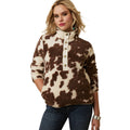 Berber Snap Front Sweatshirt