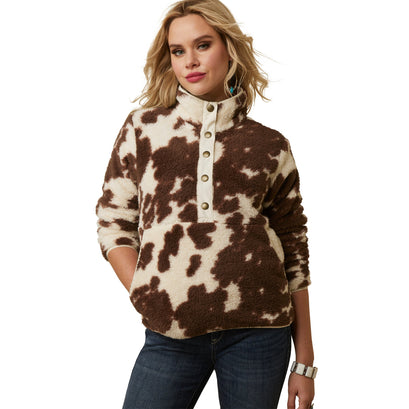 Berber Snap Front Sweatshirt