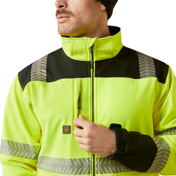 Rebar Hi-Vis Softshell Jacket