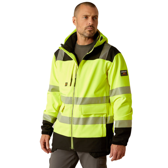 Rebar Hi-Vis Softshell Jacket