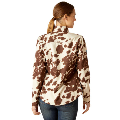 New Team Softshell Print Water Resistant Jacket