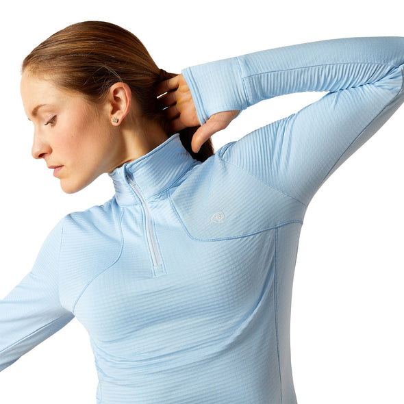 Gridwork 1/4 Zip Baselayer