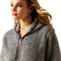 Lurex Berber 1/2 Zip Hoodie