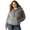 Lurex Berber 1/2 Zip Hoodie