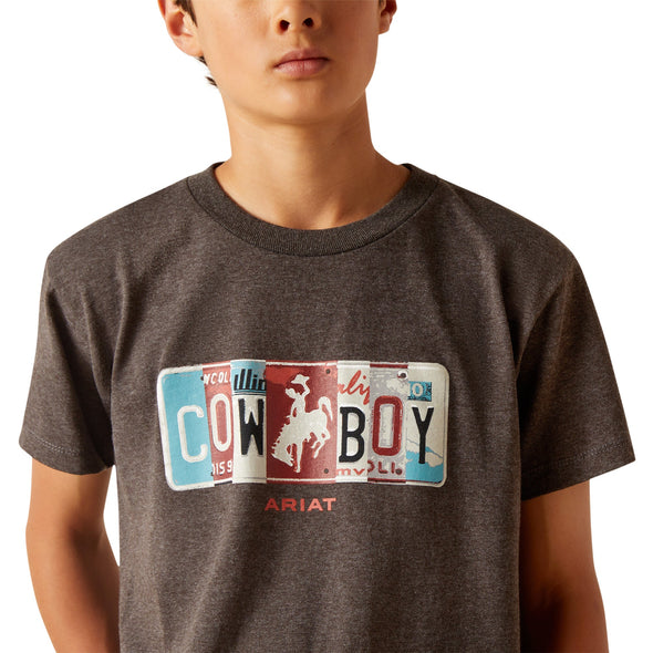 Ariat License Plate Cowboy T-Shirt