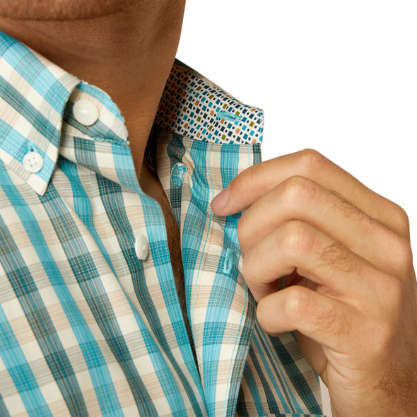 Wrinkle Free Gordie Fitted Shirt