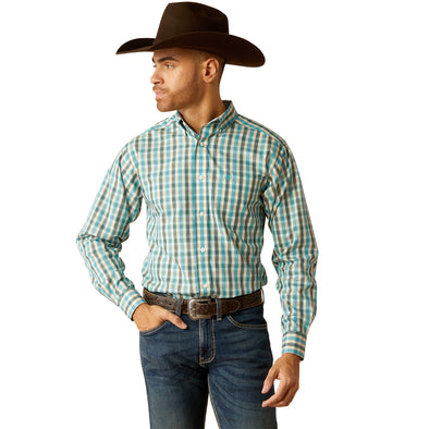 Wrinkle Free Gordie Fitted Shirt