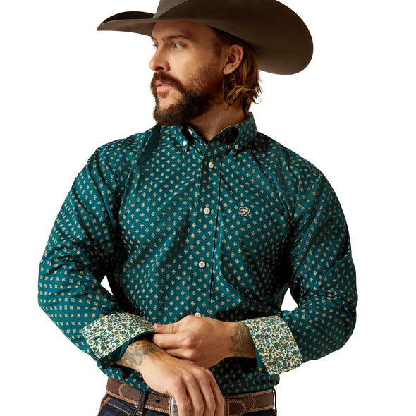 Wrinkle Free Grover Fitted Shirt