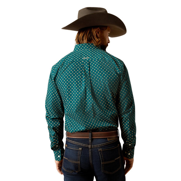 Wrinkle Free Grover Fitted Shirt