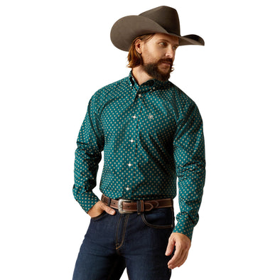 Wrinkle Free Grover Fitted Shirt