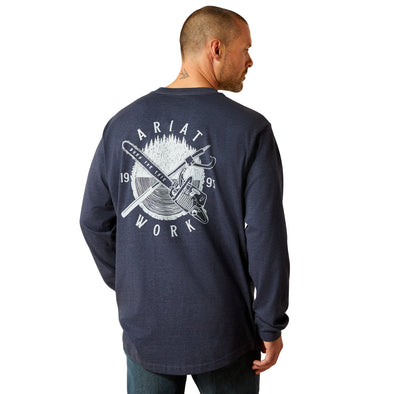 Rebar Cotton Strong Chainsaw T-Shirt