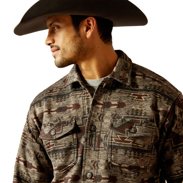 Caldwell Printed Shirt Jacket