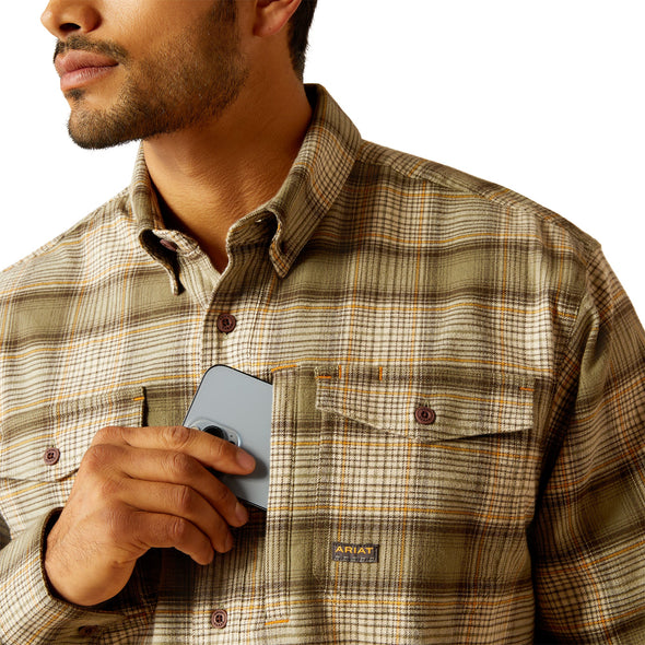 Rebar Flannel DuraStretch Work Shirt
