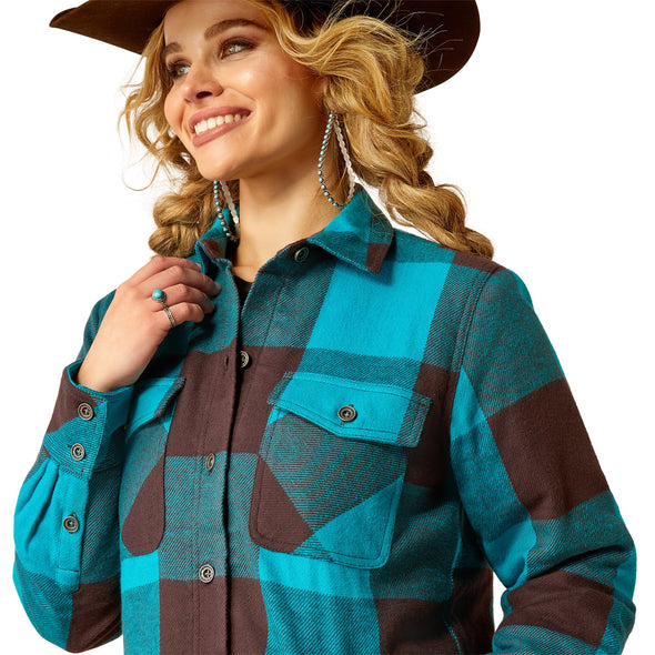 Buffalo Plaid Shirt Jacket