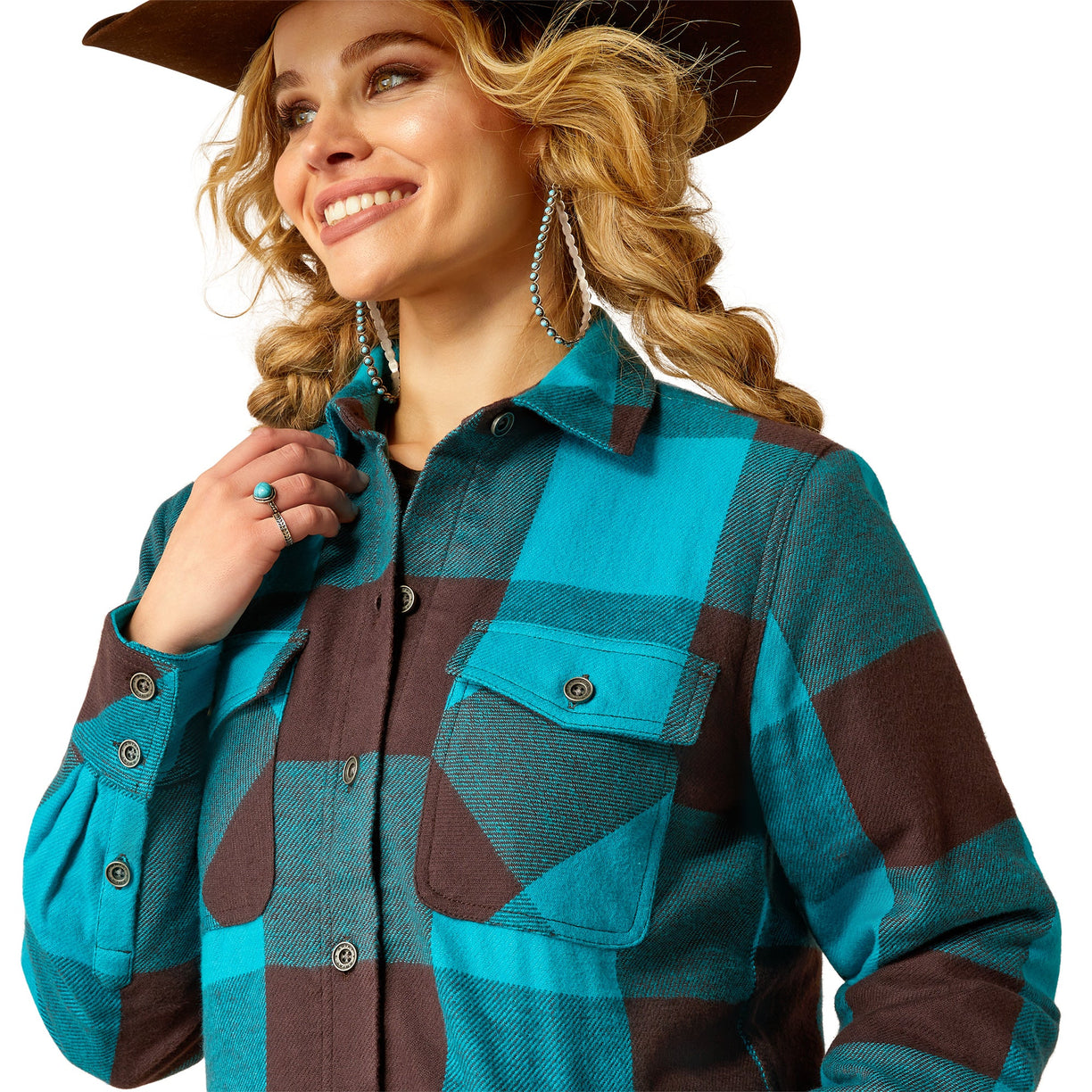 Buffalo Plaid Shirt Jacket