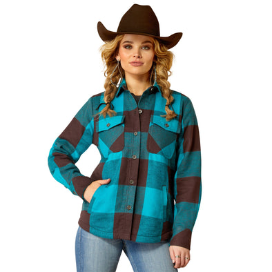 Buffalo Plaid Shirt Jacket
