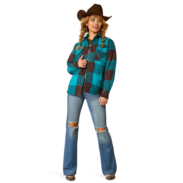 Buffalo Plaid Shirt Jacket
