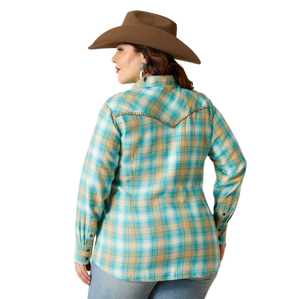 Roping Plaid Shirt