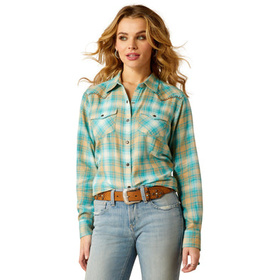 Roping Plaid Shirt